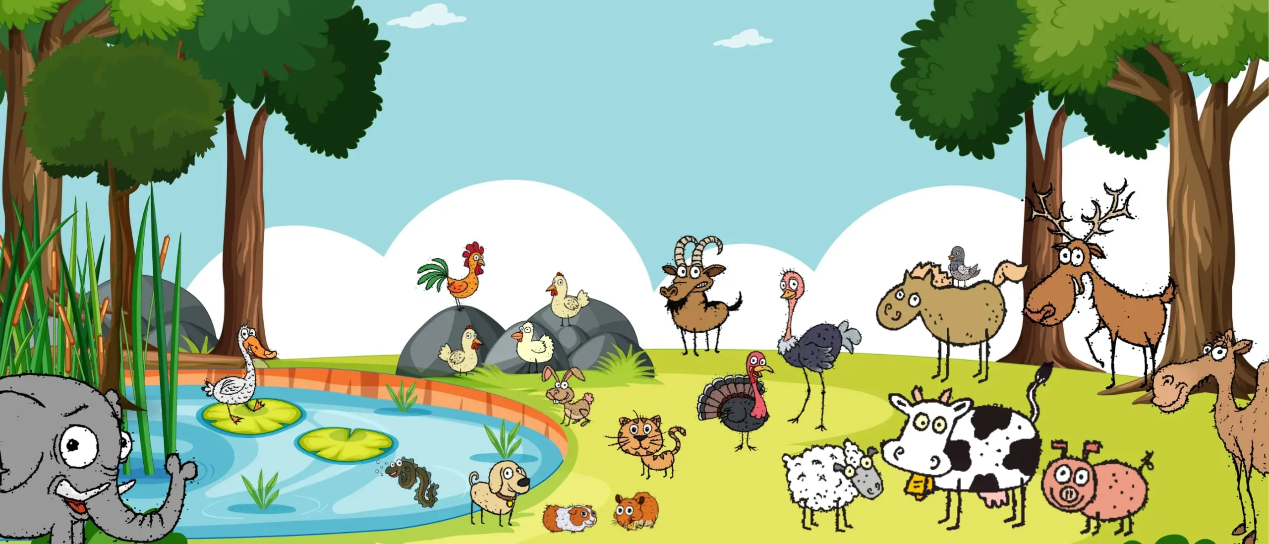 ομάδα άγριων και οικόσιτων ζώων καρτούν, Λογισμικό διαμόρφωσης ζωοτροφών