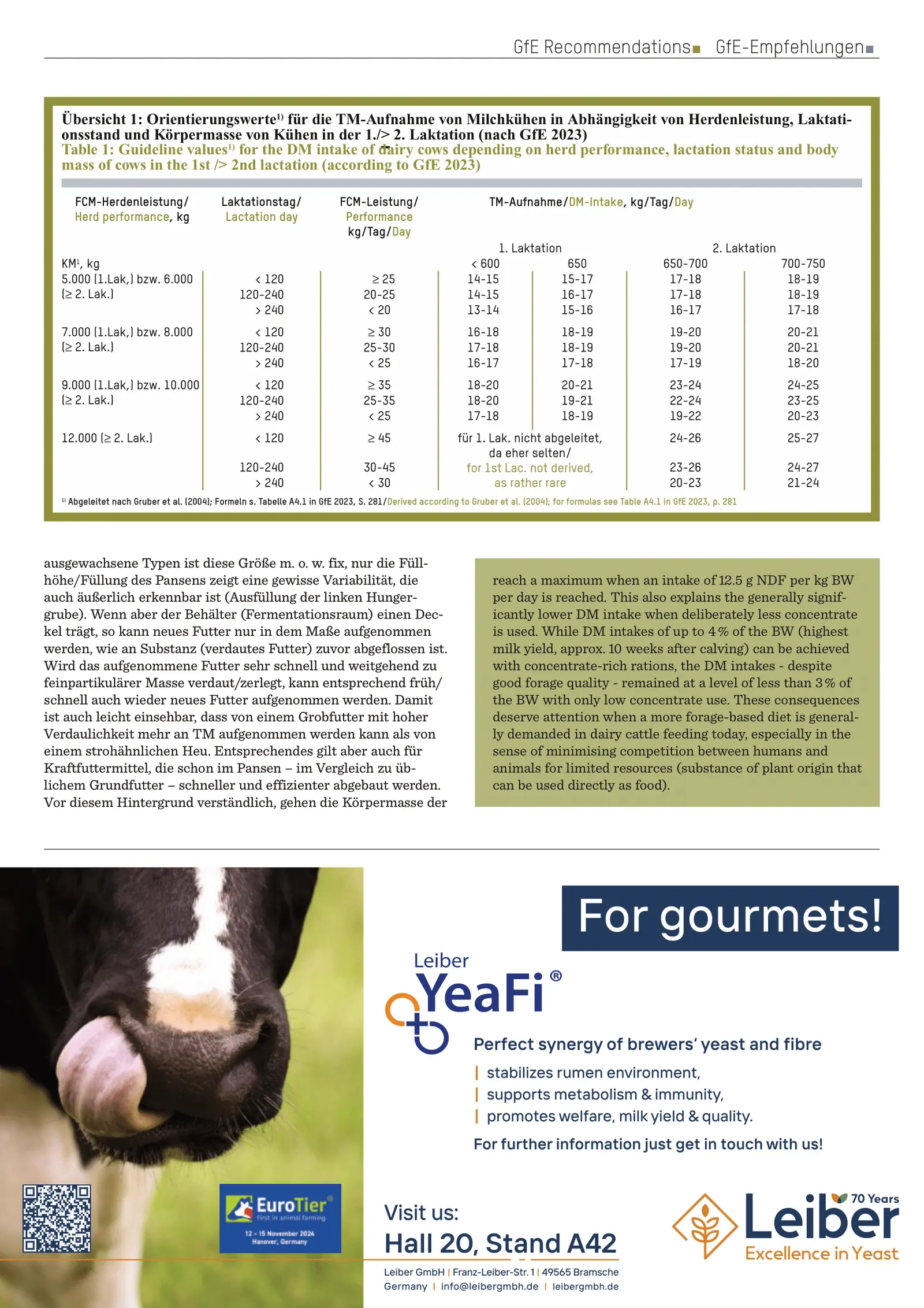 Die Futteraufnahme von Milchkühen, FeedMagazine/Kraftfutter 9-10/2024, Seite 3
