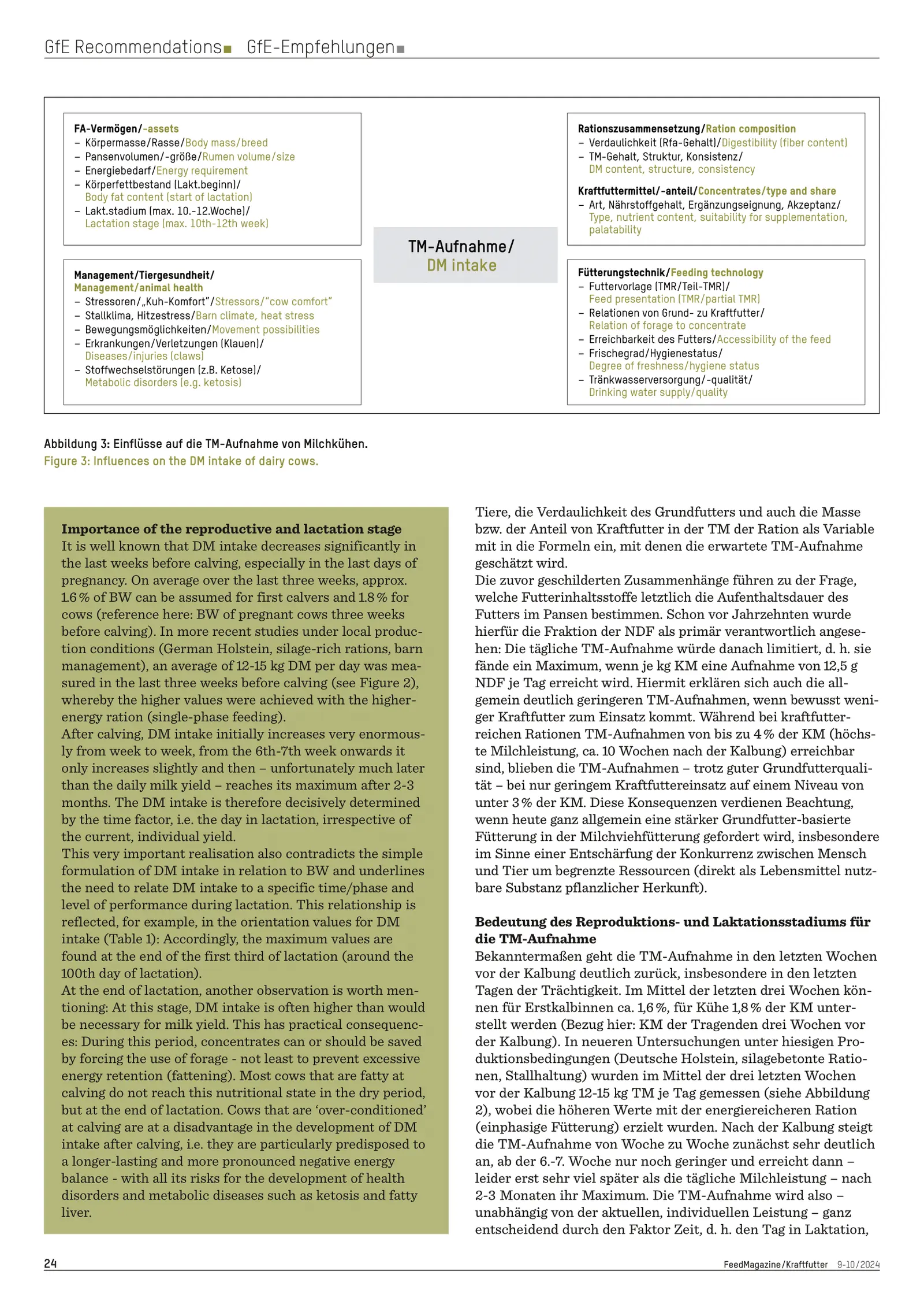Die Futteraufnahme von Milchkühen, FeedMagazine/Kraftfutter 9-10/2024, Seite 4
